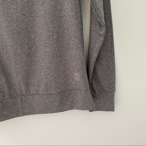 Balance Collection Long-Sleeve Grey Sweatshirt - Picture 4 of 11